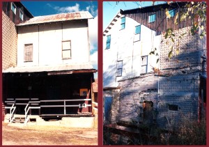 This is what the mill looked like when we bought it 1995