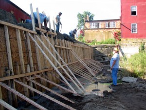 Pouring Concrete